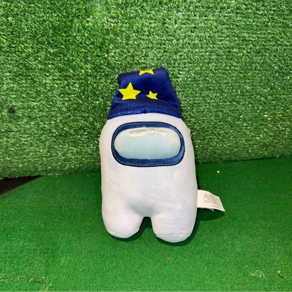 Among Us Plush 6" S3‎ White Wizard